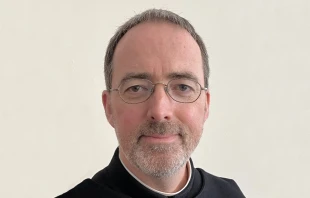 Fr. Kolumban Reichlin, O.S.B., the new chaplain of the Pontifical Swiss Guard. Vatican Media.
